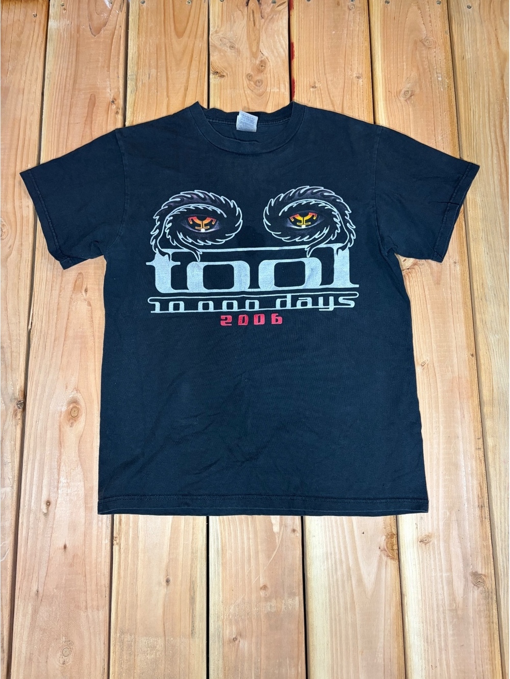 Tool 10,000 Days 2006 Vintage Band T-Shirt Medium Black